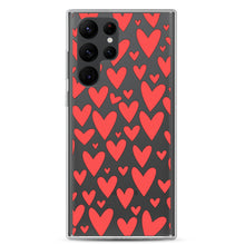 Load image into Gallery viewer, Field of Hearts, Clear Case for Samsung®
