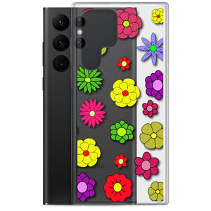 Flowers, Clear Case for Samsung®