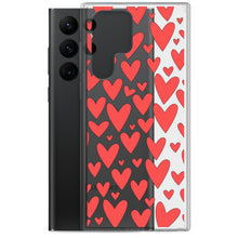 Load image into Gallery viewer, Field of Hearts, Clear Case for Samsung®
