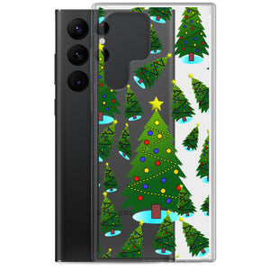 Christmas Tree Farm, Clear Case for Samsung®