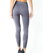 Load image into Gallery viewer, Mesh Seamless Legging With Ribbing Detail
