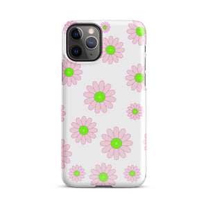 Pink Flowers, Snap case for iPhone®