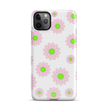 Load image into Gallery viewer, Pink Flowers, Snap case for iPhone®
