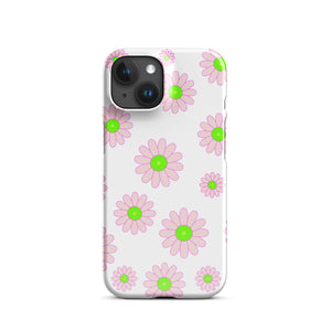 Pink Flowers, Snap case for iPhone®