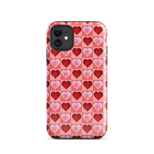 Hearts Boxes, Tough Case for iPhone®