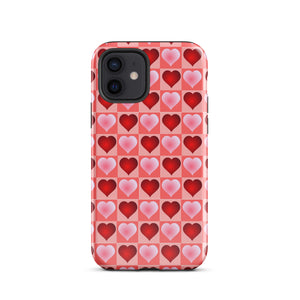 Hearts Boxes, Tough Case for iPhone®