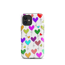 Load image into Gallery viewer, Hearts Balloons, Tough Case for iPhone®
