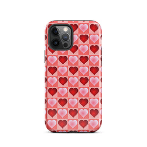 Hearts Boxes, Tough Case for iPhone®