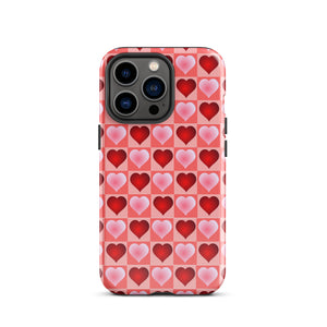 Hearts Boxes, Tough Case for iPhone®