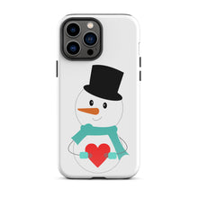 Load image into Gallery viewer, Frosty Snowman, Tough Case for iPhone®
