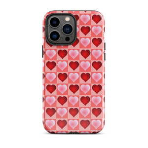 Hearts Boxes, Tough Case for iPhone®