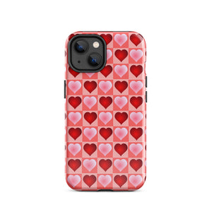 Hearts Boxes, Tough Case for iPhone®