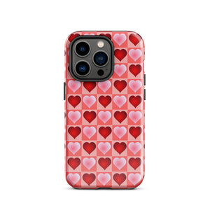 Hearts Boxes, Tough Case for iPhone®