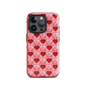 Hearts Boxes, Tough Case for iPhone®