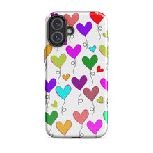 Load image into Gallery viewer, Hearts Balloons, Tough Case for iPhone®
