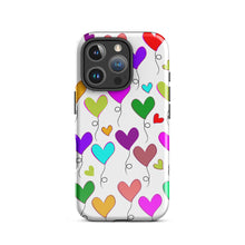 Load image into Gallery viewer, Hearts Balloons, Tough Case for iPhone®
