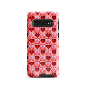 Hearts Boxes, Tough case for Samsung®