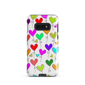 Hearts Balloons, Tough case for Samsung®