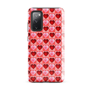 Hearts Boxes, Tough case for Samsung®