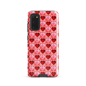 Hearts Boxes, Tough case for Samsung®