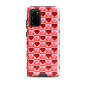 Hearts Boxes, Tough case for Samsung®