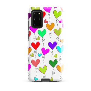 Hearts Balloons, Tough case for Samsung®