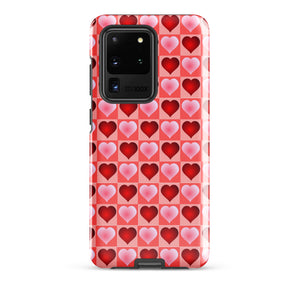 Hearts Boxes, Tough case for Samsung®