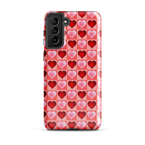 Hearts Boxes, Tough case for Samsung®