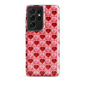 Hearts Boxes, Tough case for Samsung®