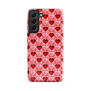 Hearts Boxes, Tough case for Samsung®