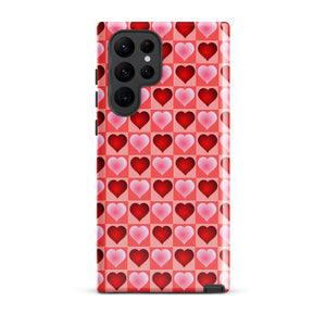 Hearts Boxes, Tough case for Samsung®