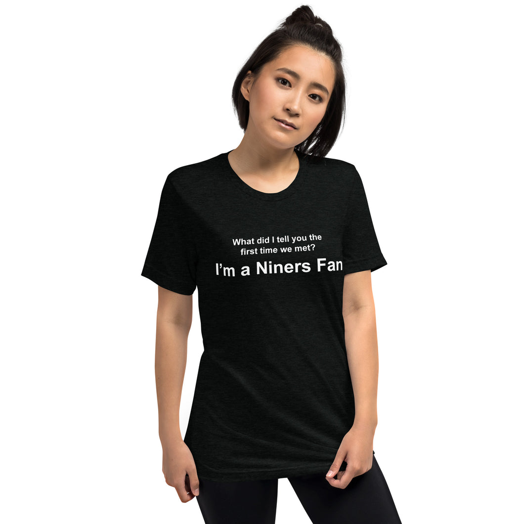 Niners Fan, Short sleeve t-shirt