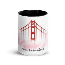 Load image into Gallery viewer, Golden Gate Bridge Mug with Color Inside
