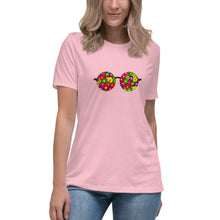 Load image into Gallery viewer, Flowers Sunglasses Women&#39;s Relaxed T-Shirt
