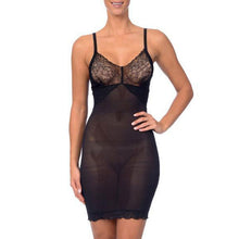 Load image into Gallery viewer, Hi Power Mesh Full Body Slip Shaper With Lace
