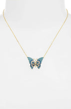 Load image into Gallery viewer, Butterfly Pave Charm Necklace
