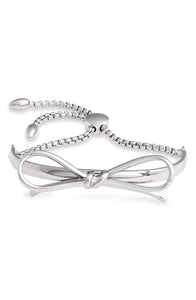 Bow Adjustable Cuff Bracelet