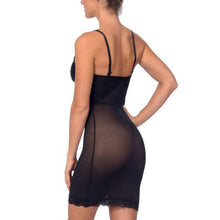 Load image into Gallery viewer, Hi Power Mesh Full Body Slip Shaper With Lace
