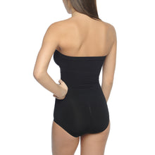 Load image into Gallery viewer, Seamless Strapless Bodysuit Black
