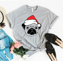 Load image into Gallery viewer, Pug Christmas T-Shirt
